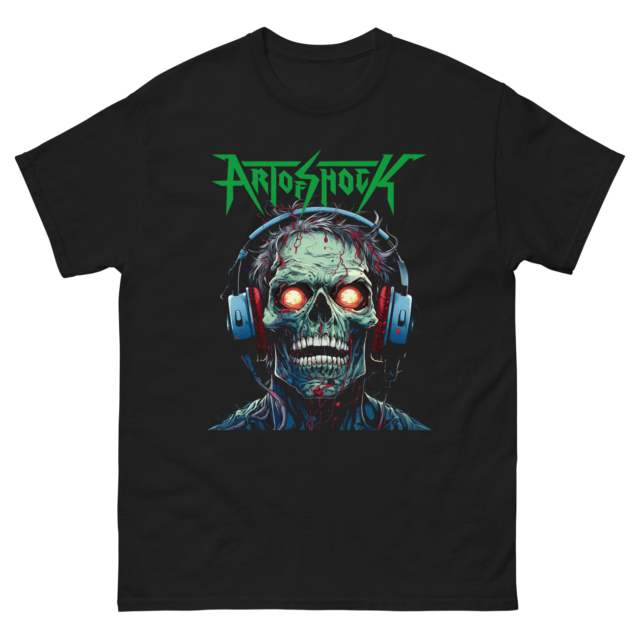 Metal Head Zombie shirt design
